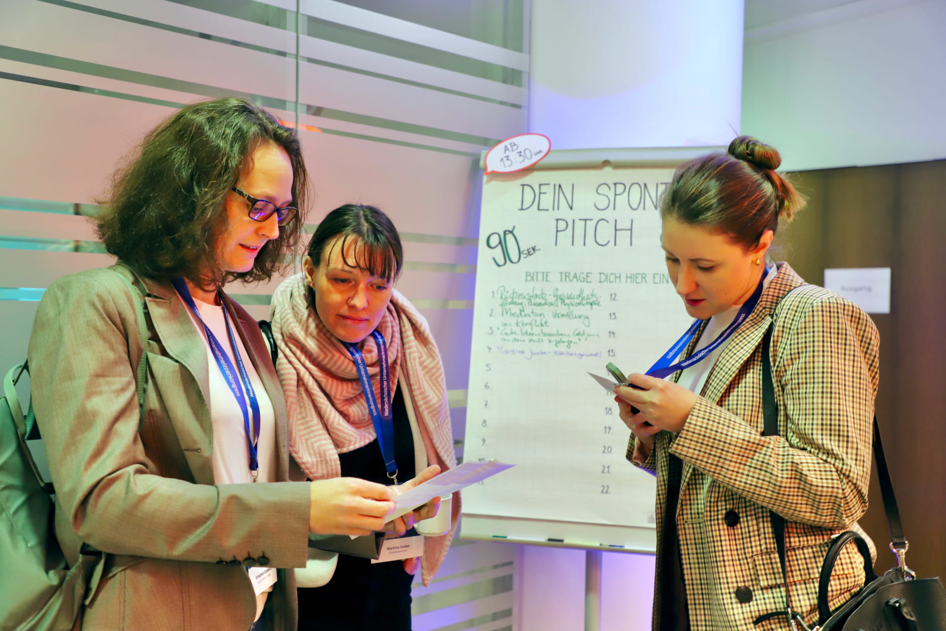 Unternehmerinnenkongress 2024 in Hannover: Netzwerken in der Sparkasse